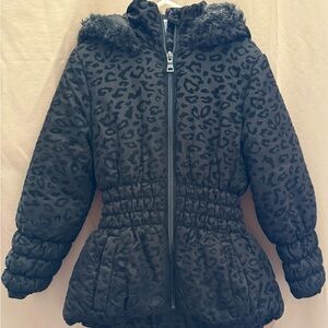 Arizona Jean Co Lined Black HoodedCoat